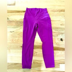 Lululemon Align High-Rise Pant with Pockets 25" Vivid Plum Size 8